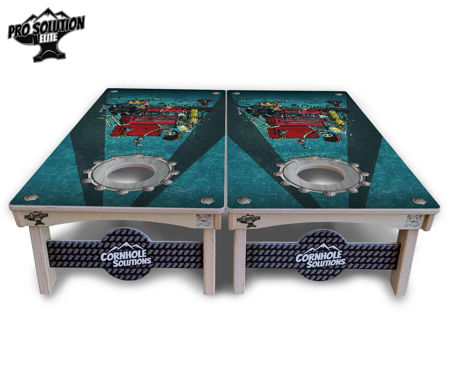 Artist Series Cornhole Boards - Pro Solution Elite Series Cornhole Solutions