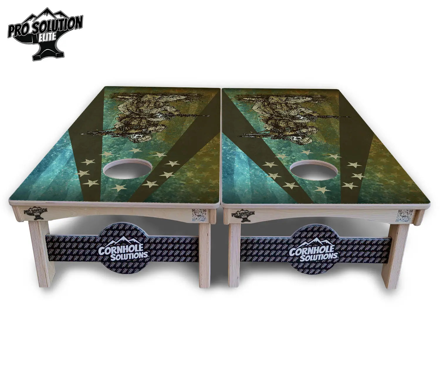 Artist Series Cornhole Boards - Pro Solution Elite Series Cornhole Solutions
