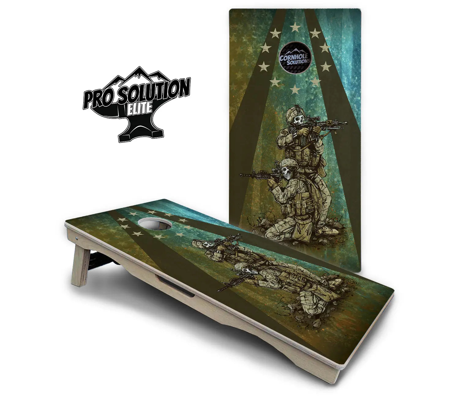 Artist Series Cornhole Boards - Pro Solution Elite Series Cornhole Solutions
