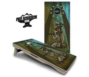 Artist Series Cornhole Boards - Pro Solution Elite Series Cornhole Solutions