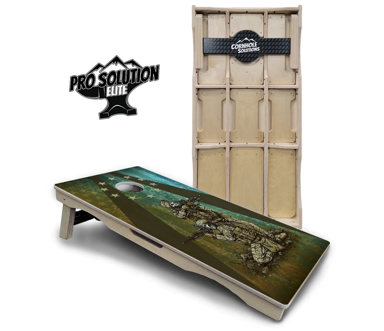 Artist Series Cornhole Boards - Pro Solution Elite Series Cornhole Solutions