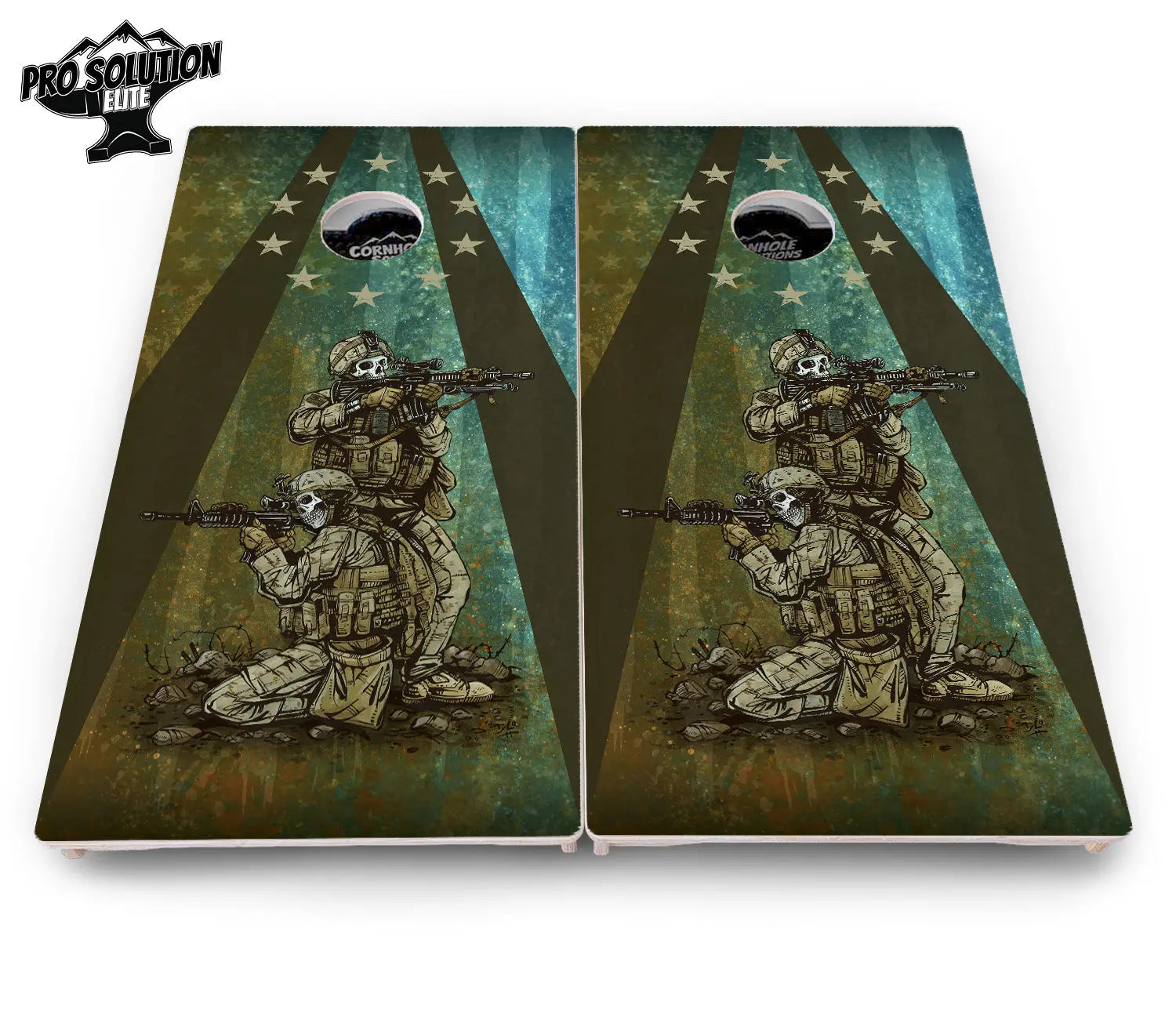 Artist Series Cornhole Boards - Pro Solution Elite Series Cornhole Solutions