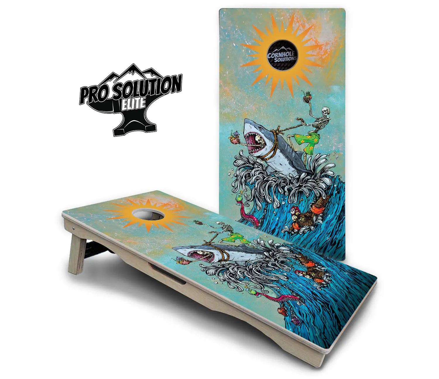 Artist Series Cornhole Boards - Pro Solution Elite Series Cornhole Solutions