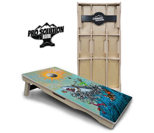 Artist Series Cornhole Boards - Pro Solution Elite Series Cornhole Solutions