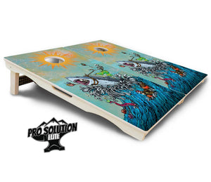 Artist Series Cornhole Boards - Pro Solution Elite Series Cornhole Solutions