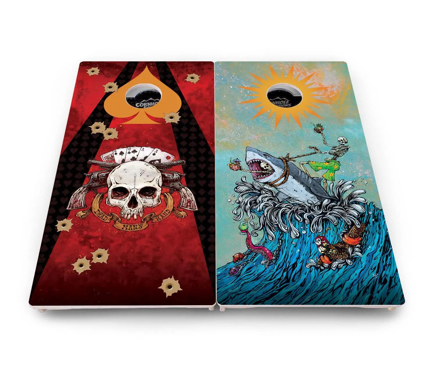 Artist Series Cornhole Boards - Pro Solution Elite Series Cornhole Solutions