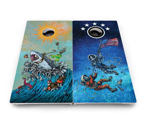 Artist Series Cornhole Boards - Pro Solution Elite Series Cornhole Solutions