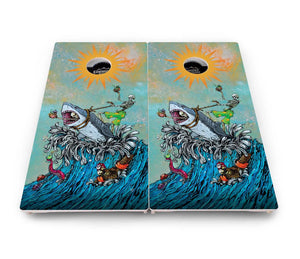 Artist Series Cornhole Boards - Pro Solution Elite Series Cornhole Solutions