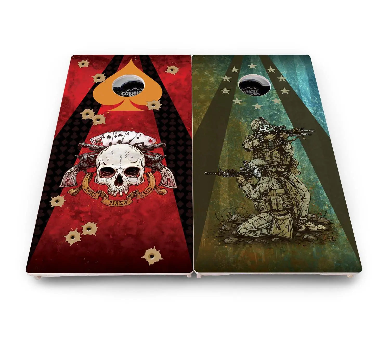 Artist Series Cornhole Boards - Pro Solution Elite Series Cornhole Solutions