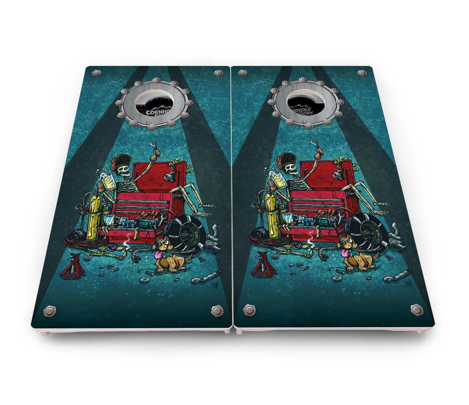 Artist Series Cornhole Boards - Pro Solution Elite Series Cornhole Solutions