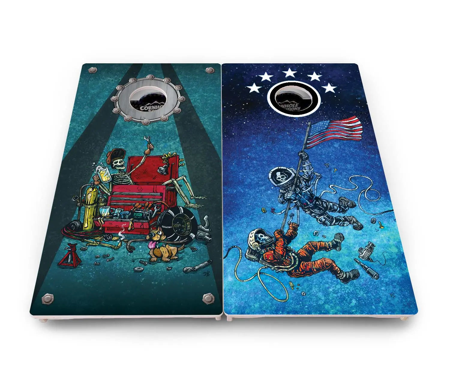 Artist Series Cornhole Boards - Pro Solution Elite Series Cornhole Solutions