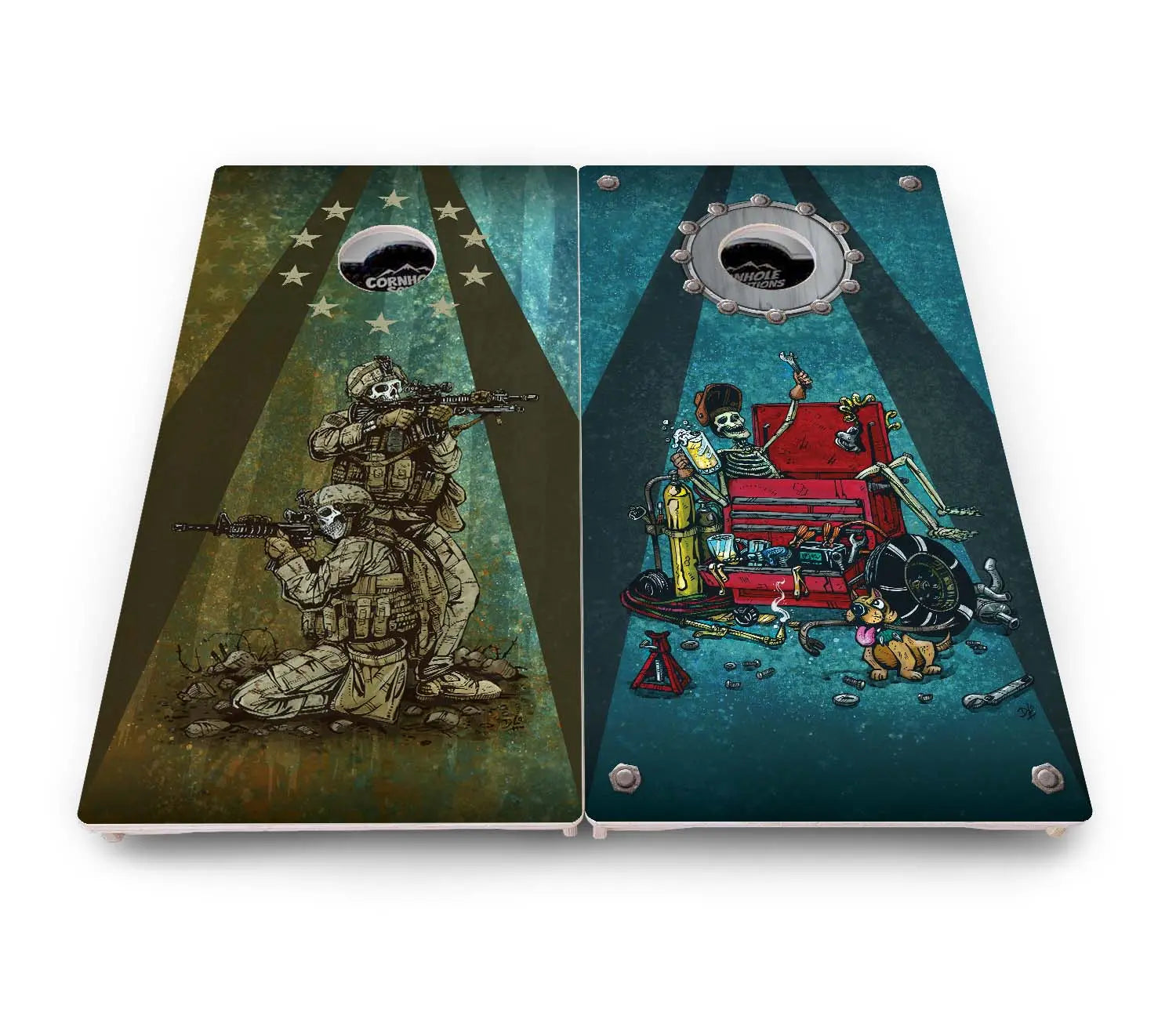 Artist Series Cornhole Boards - Pro Solution Elite Series Cornhole Solutions