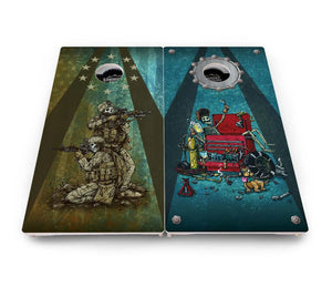 Artist Series Cornhole Boards - Pro Solution Elite Series Cornhole Solutions