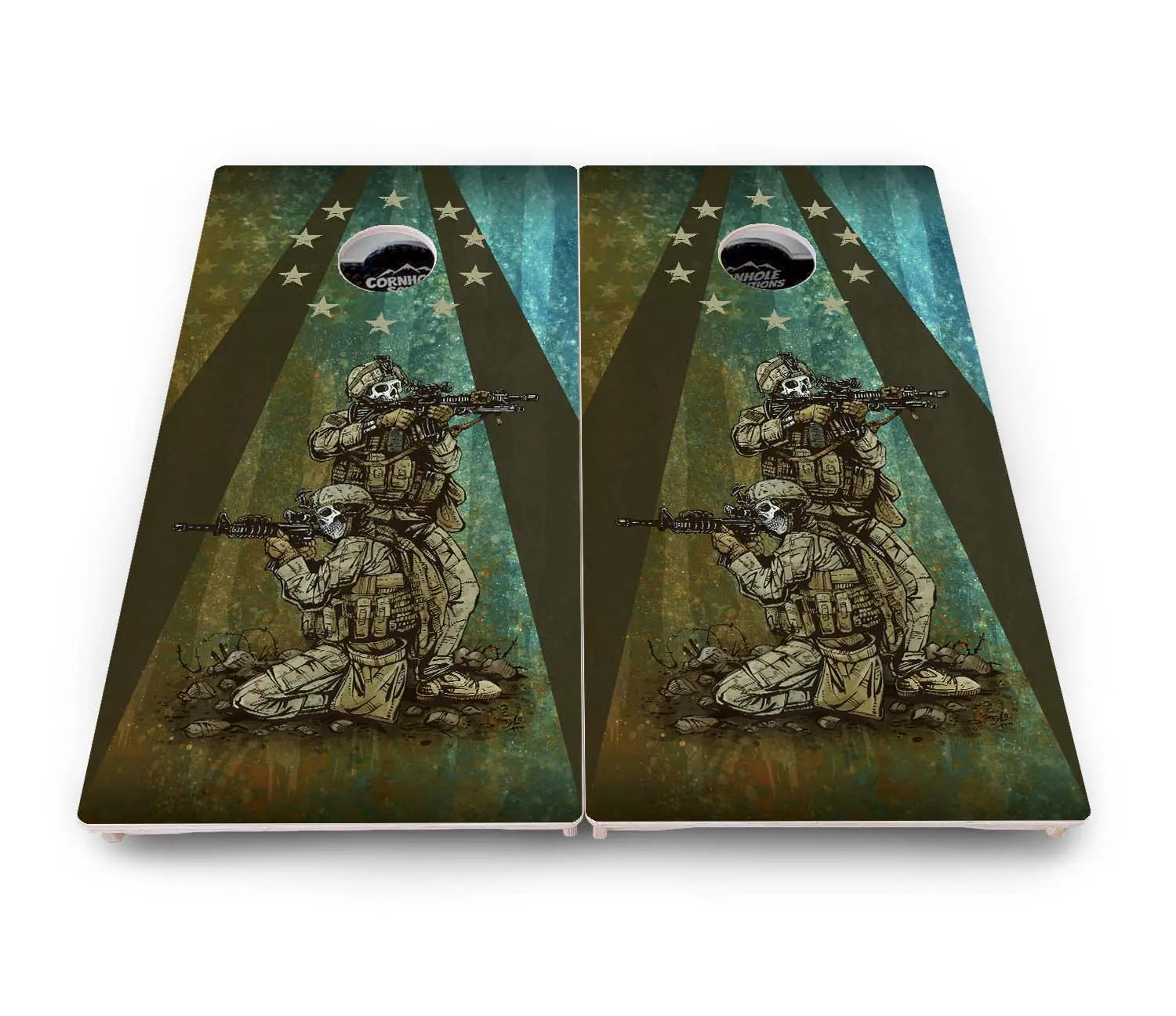 Artist Series Cornhole Boards - Pro Solution Elite Series Cornhole Solutions