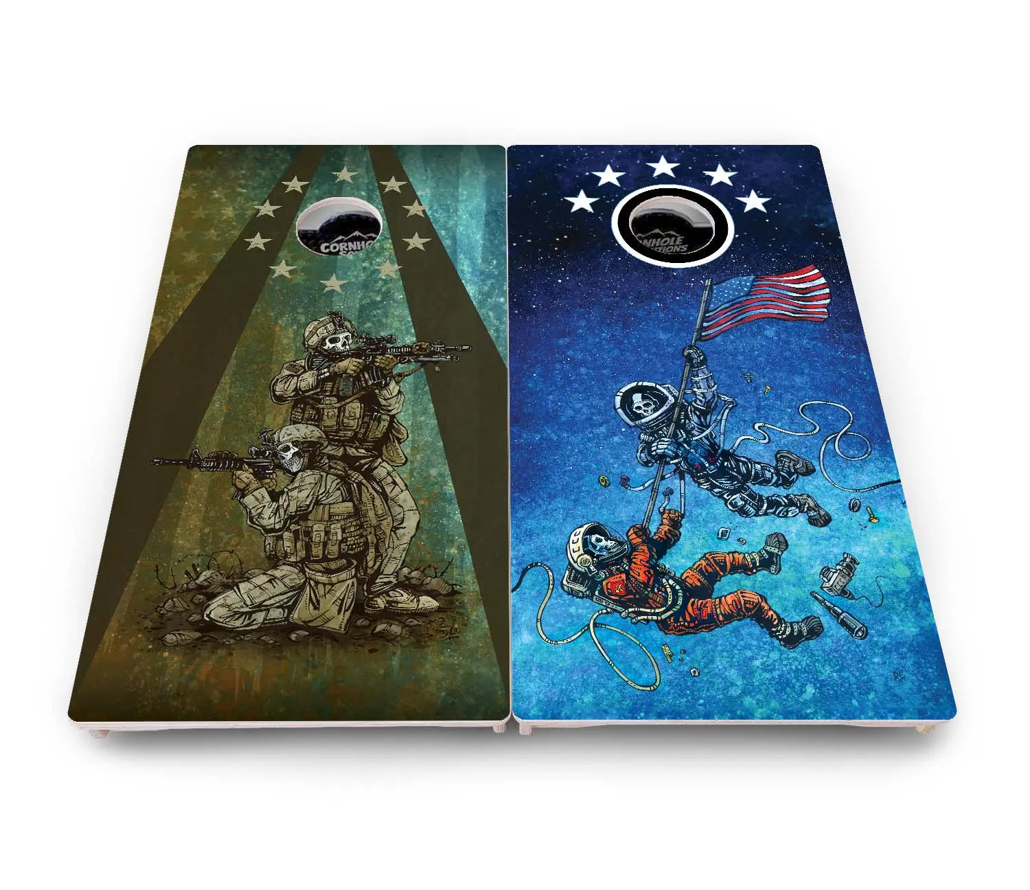 Artist Series Cornhole Boards - Pro Solution Elite Series Cornhole Solutions