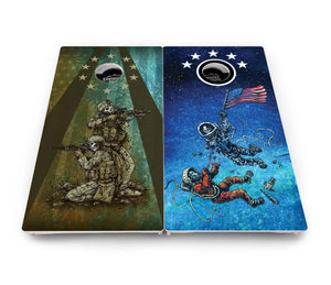 Artist Series Cornhole Boards - Pro Solution Elite Series Cornhole Solutions