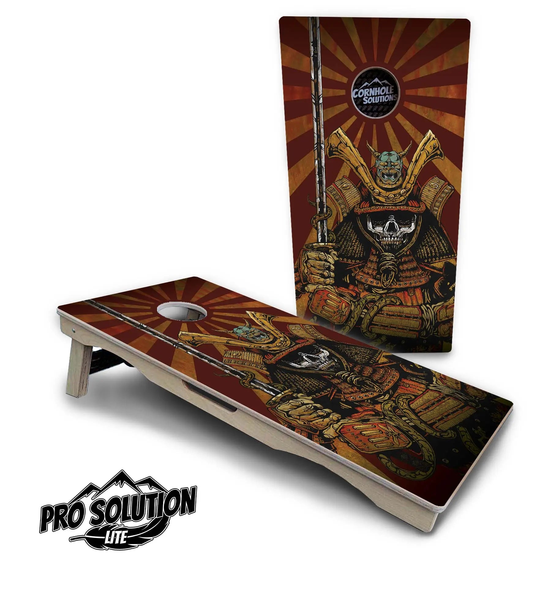 Artist Series Cornhole Boards - Pro Solution Lite Series by Cornhole Solutions, custom cornhole board detail photo 18