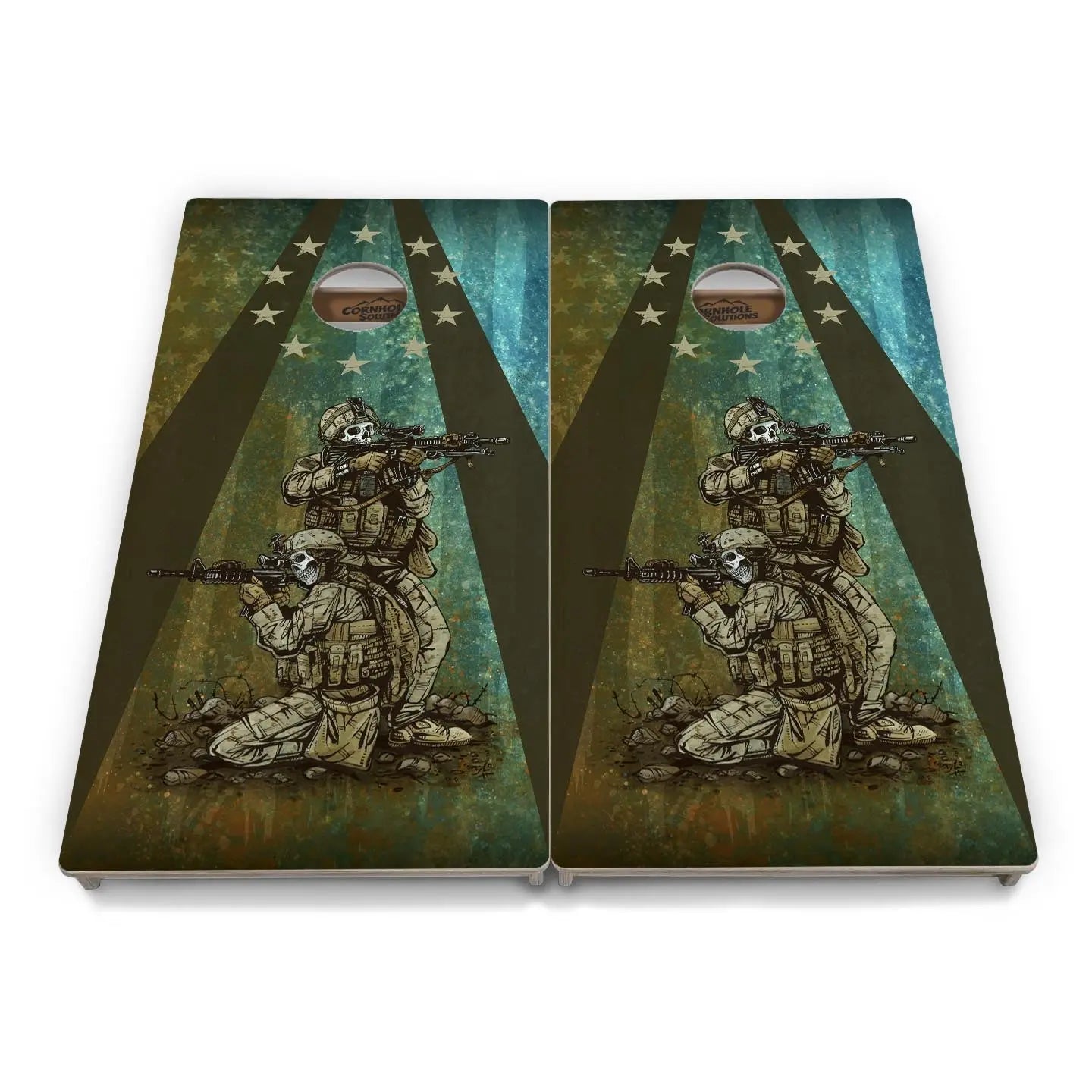 Artist Series Cornhole Boards - Professional Tournament Series - Got Your Six Cornhole Solutions