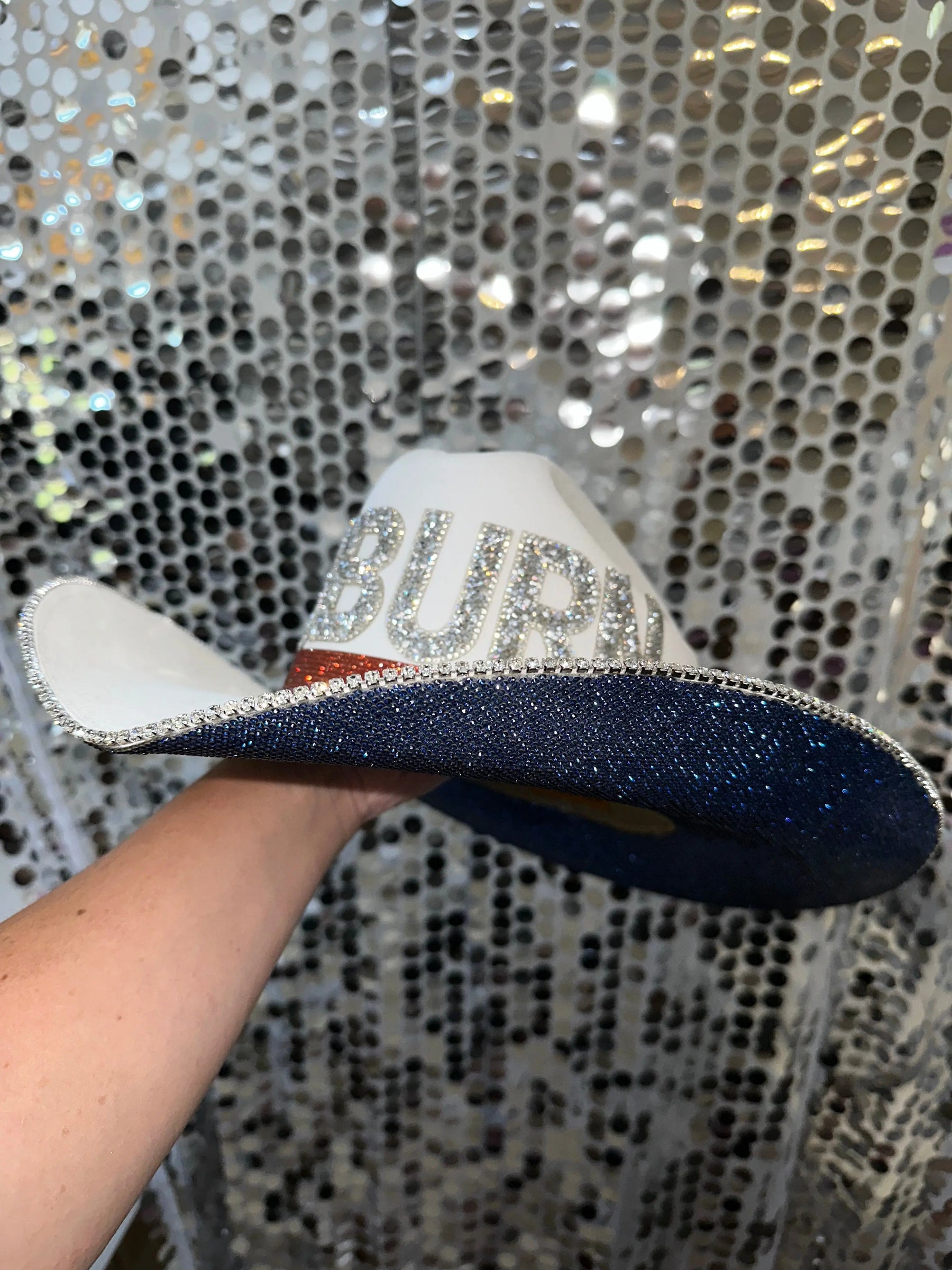 Auburn University Hat by Rhinestone Cowgirl, Southern lifestyle apparel detail photo 6