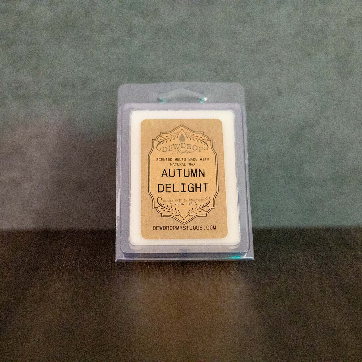 Autumn Delight Wax Melt by Dewdrop Mystique, wax melt