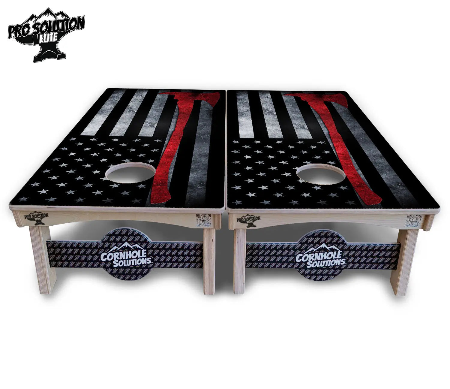 Axe Flag Cornhole Boards - Pro Solution Elite Series Cornhole Solutions