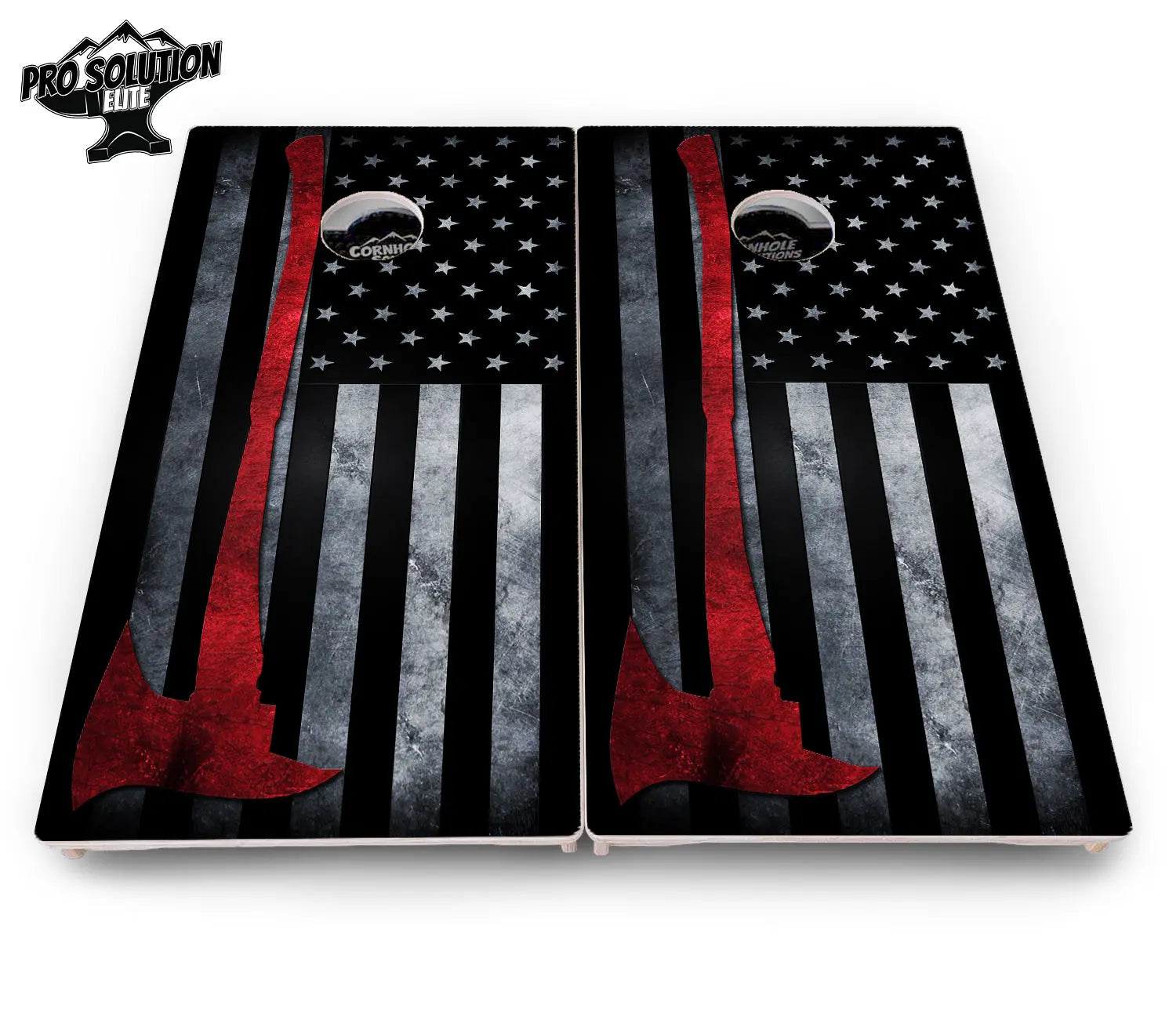 Axe Flag Cornhole Boards - Pro Solution Elite Series Cornhole Solutions