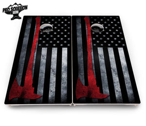 Axe Flag Cornhole Boards - Pro Solution Elite Series Cornhole Solutions