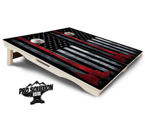 Axe Flag Cornhole Boards - Pro Solution Elite Series Cornhole Solutions