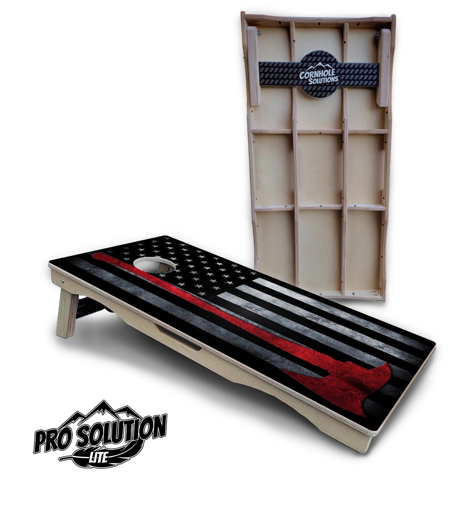 Axe Flag Cornhole Boards - Pro Solution Lite Series Cornhole Solutions