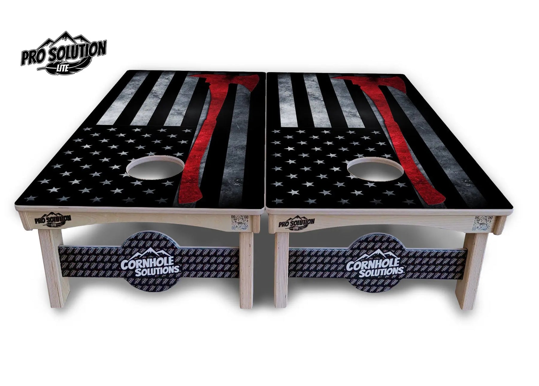 Axe Flag Cornhole Boards - Pro Solution Lite Series Cornhole Solutions