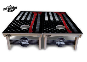 Axe Flag Cornhole Boards - Pro Solution Lite Series Cornhole Solutions