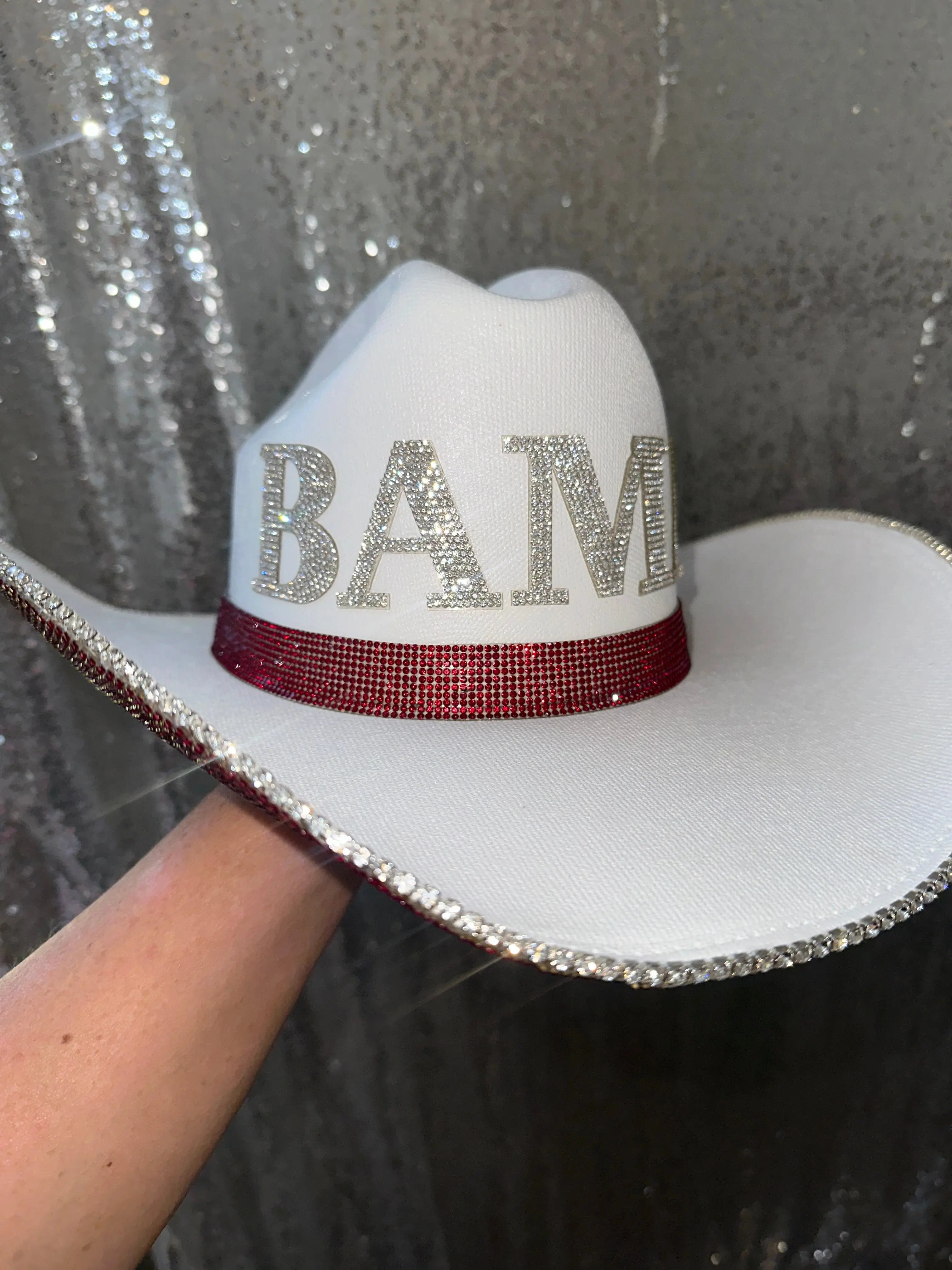 BAMA Hat by Rhinestone Cowgirl, Southern lifestyle apparel detail photo 2