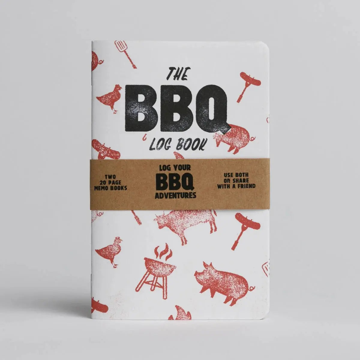 BBQ Log Book by Q Sauce, Southern food gift main product photo