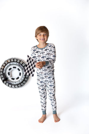 Blazin' Cars | Two Piece Pajama Set by Boosh Baby image 5
