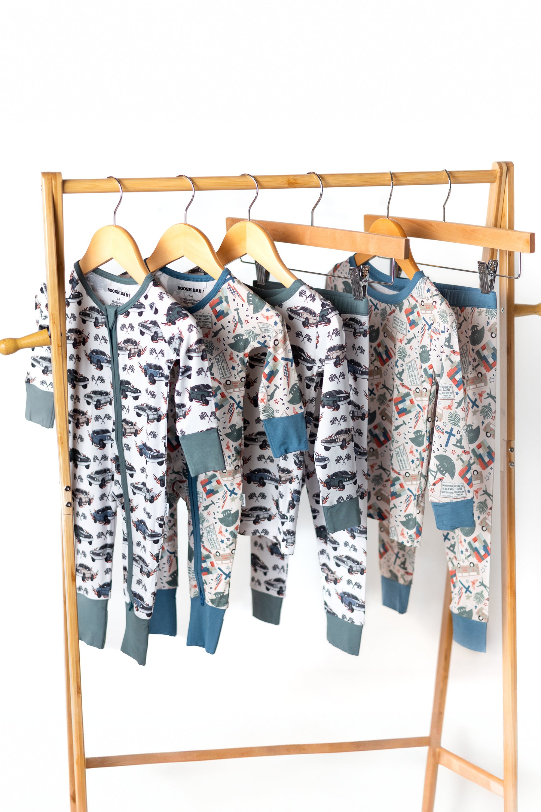 Blazin' Cars | Two Piece Pajama Set by Boosh Baby image 4