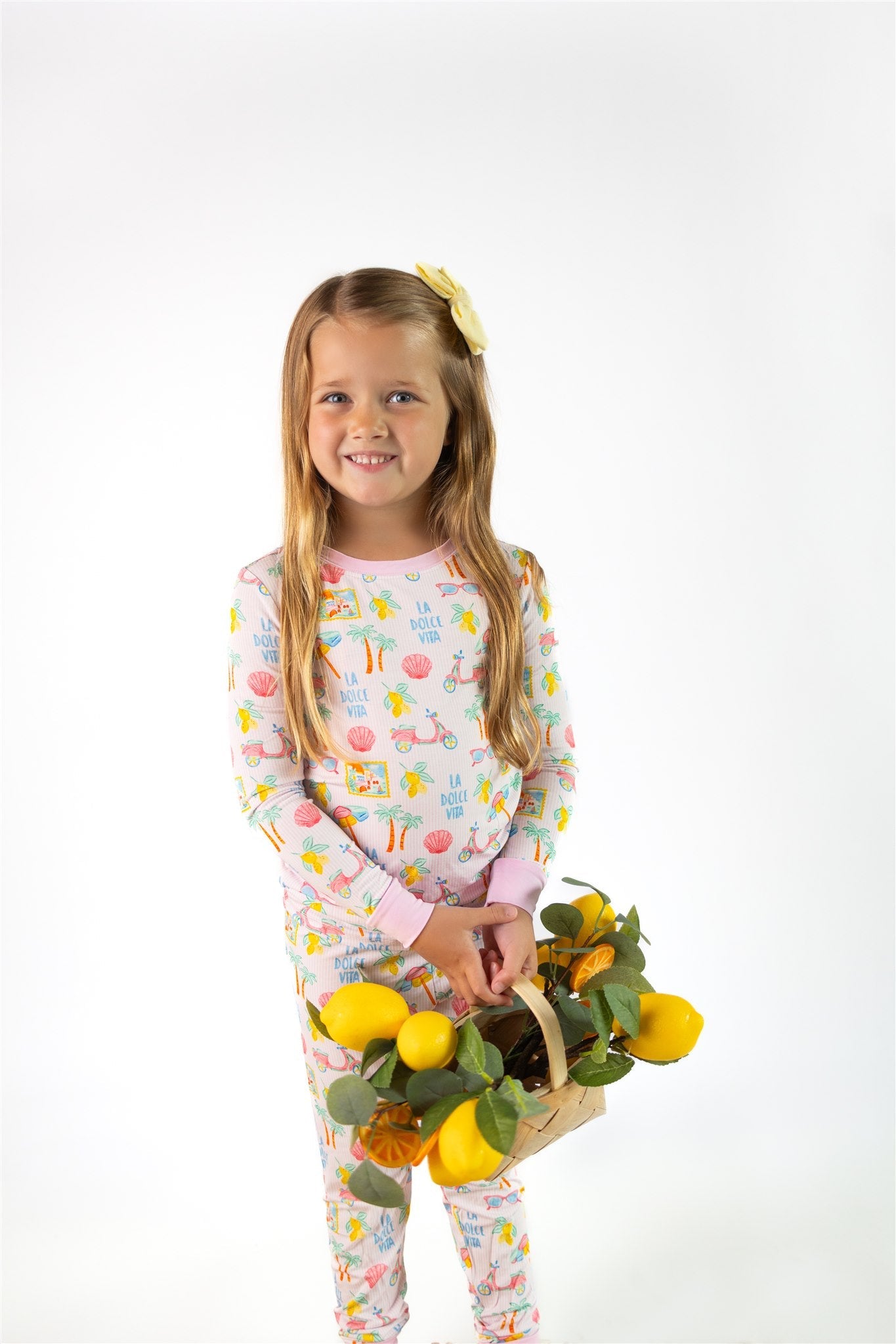 Dolce Vita | Two Piece Pajama Set by Boosh Baby image 7