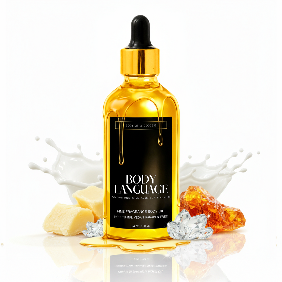 BODY LANGUAGE BODY OIL by Body of a Goddess