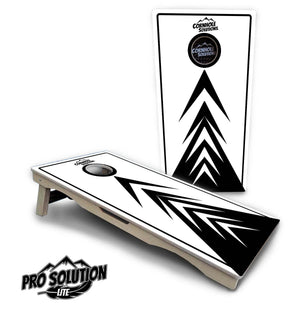 B&W Arrow Cornhole Boards - Pro Solution Lite Series Cornhole Solutions