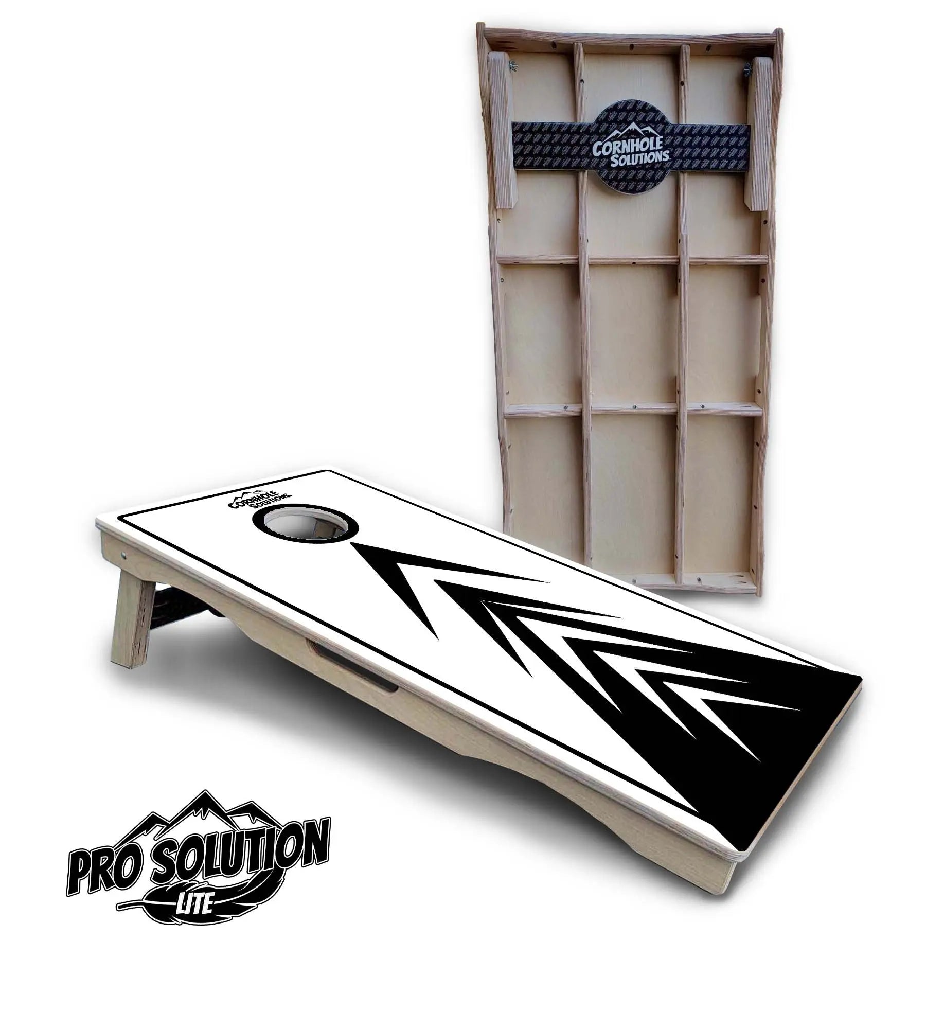 B&W Arrow Cornhole Boards - Pro Solution Lite Series Cornhole Solutions