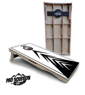 B&W Arrow Cornhole Boards - Pro Solution Lite Series Cornhole Solutions