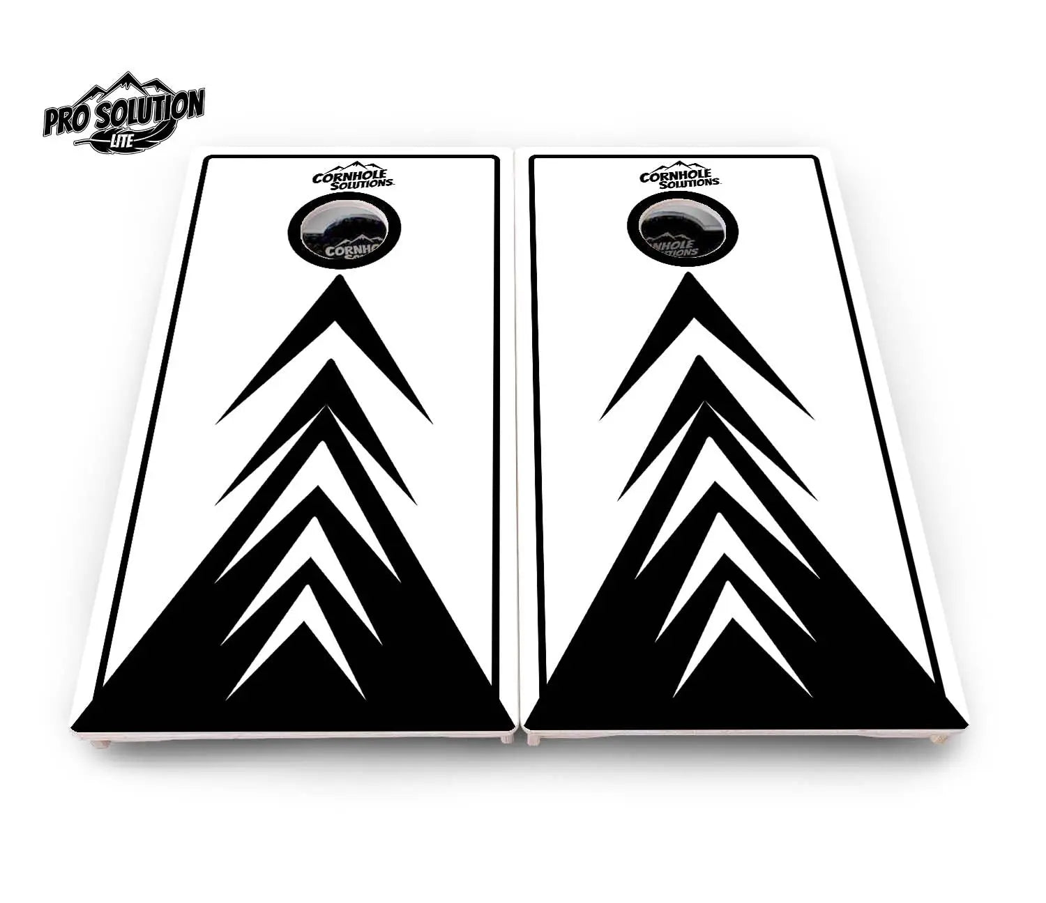 B&W Arrow Cornhole Boards - Pro Solution Lite Series Cornhole Solutions