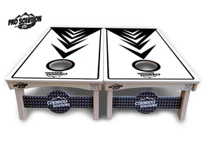 B&W Arrow Cornhole Boards - Pro Solution Lite Series Cornhole Solutions