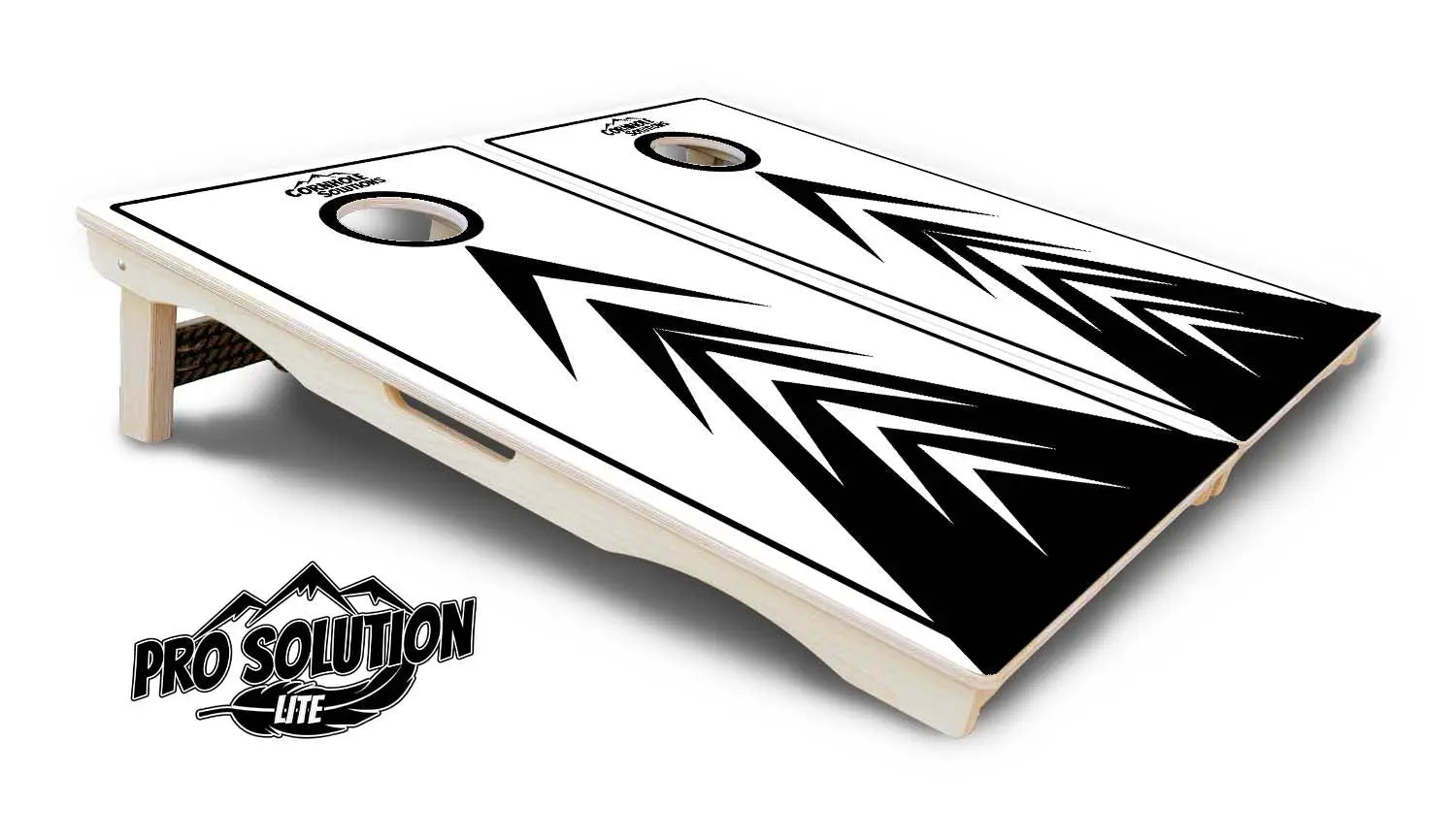 B&W Arrow Cornhole Boards - Pro Solution Lite Series Cornhole Solutions