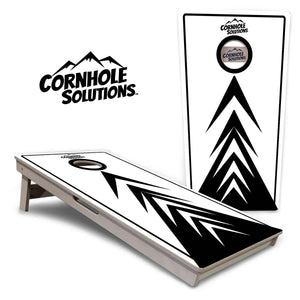 B&W Arrows Cornhole Boards - Professional Tournament Series Cornhole Solutions