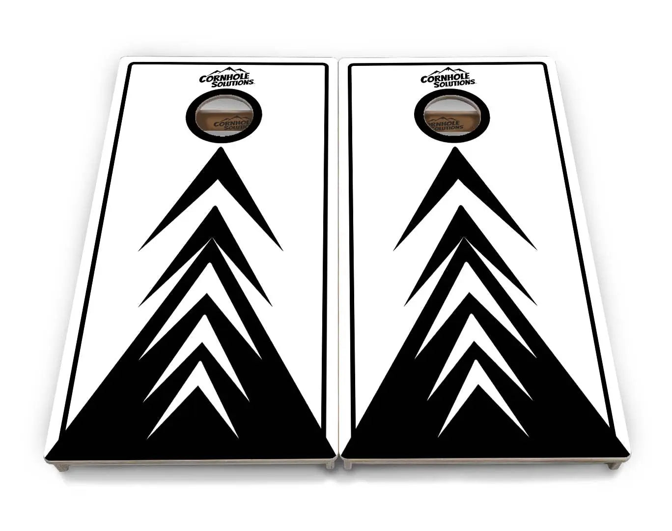 B&W Arrows Cornhole Boards - Professional Tournament Series Cornhole Solutions