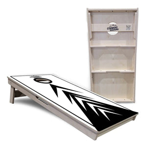 B&W Arrows Cornhole Boards - Professional Tournament Series Cornhole Solutions