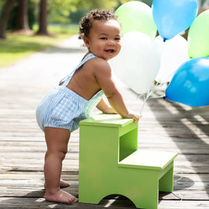 Baby Boy First Birthday Outfit – Smocked Blue Birthday Bubble Seven Lantern Lane