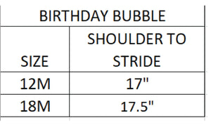 Baby Boy First Birthday Outfit – Smocked Blue Birthday Bubble Seven Lantern Lane