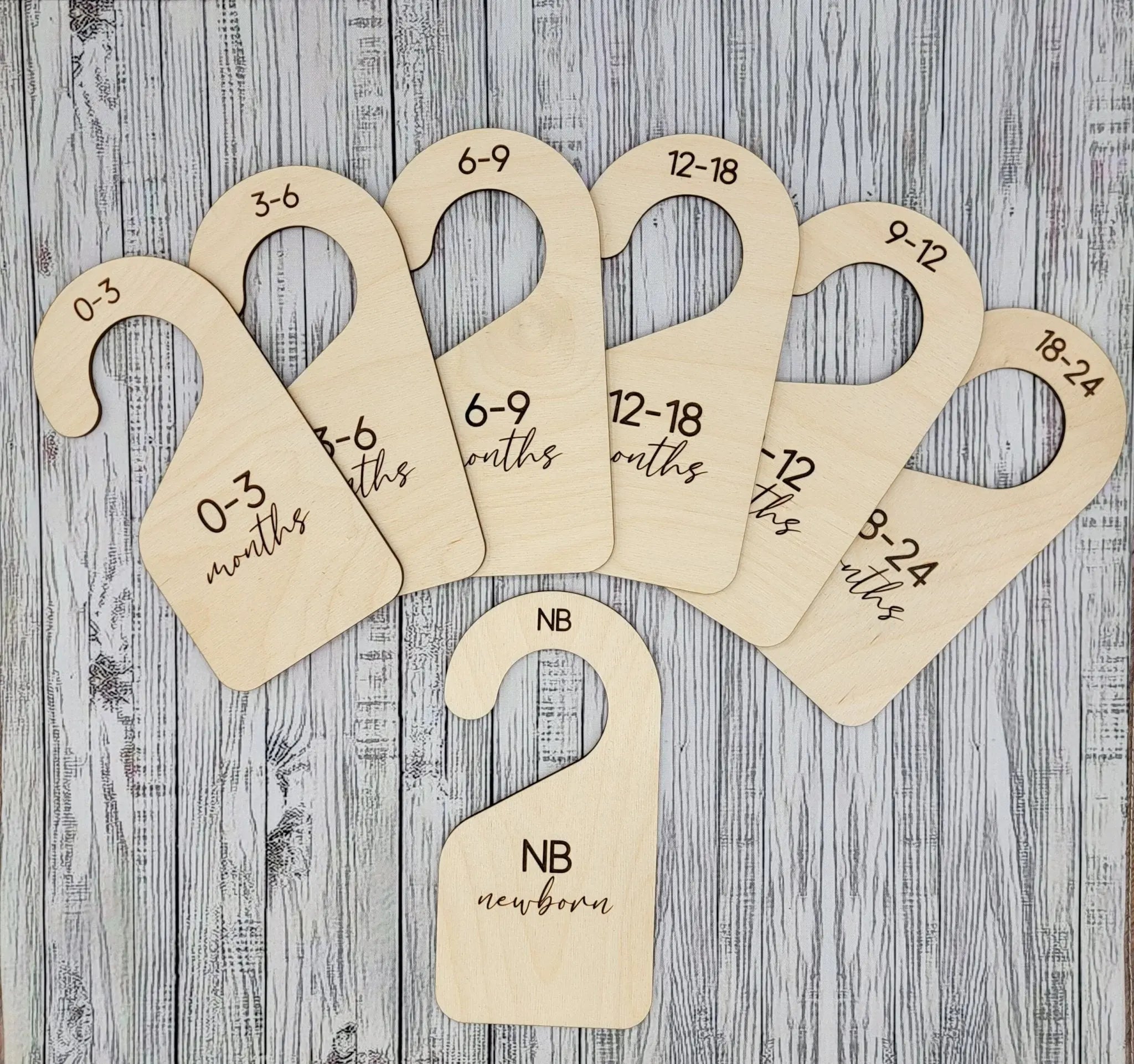 Baby Closet Dividers by EverLee Creations, children's boutique clothing detail photo 2