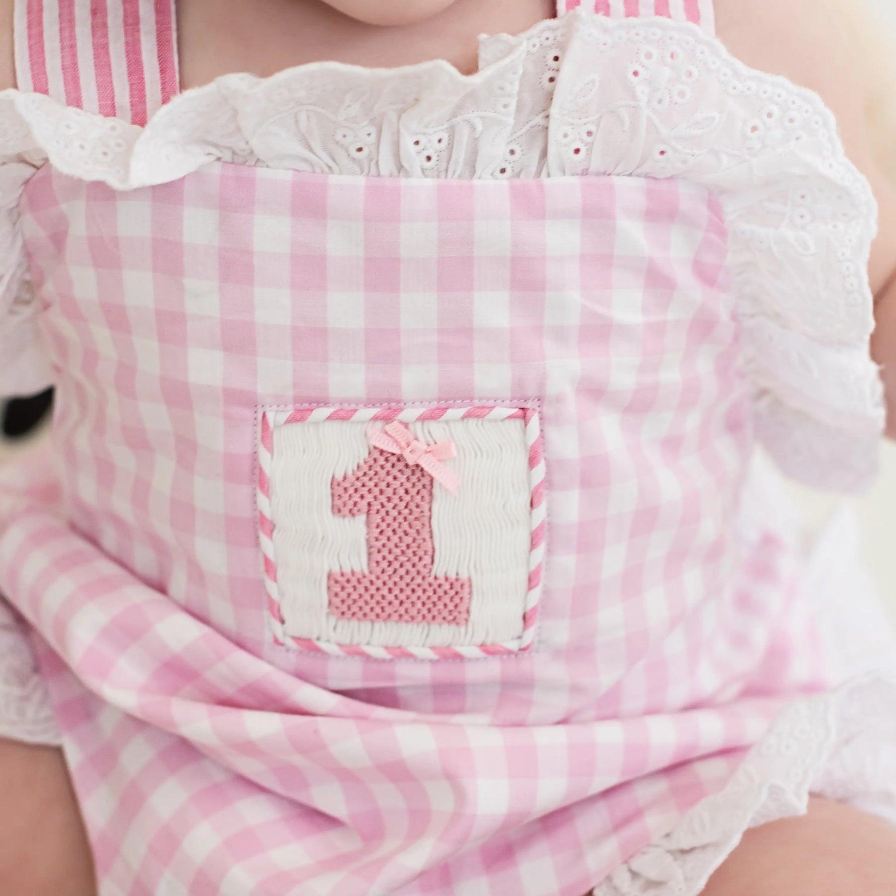 Baby Girl Smocked First Birthday Bubble Seven Lantern Lane